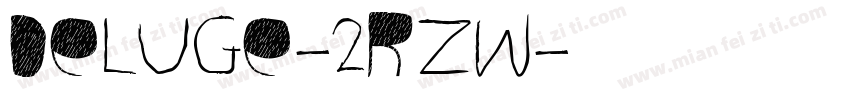 Deluge-2RZw字体转换