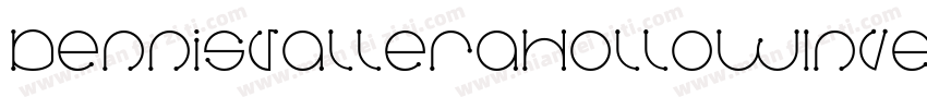 DennisValleraHollowInverse-Dz9E字体转换