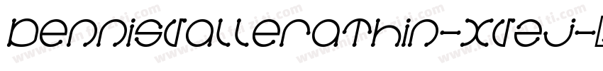 DennisValleraThin-xVzj字体转换