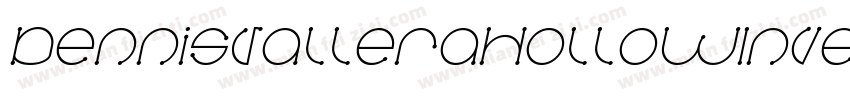 DennisValleraHollowInverse-Dz9E字体转换