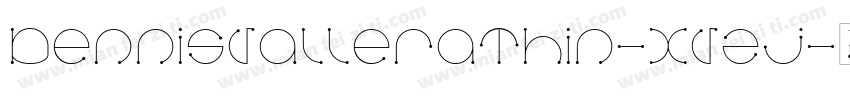 DennisValleraThin-xVzj字体转换