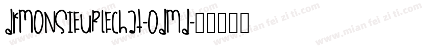 Dkmonsieurlechat-OdMd字体转换