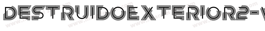 DestruidoExterior2-WyzBY字体转换