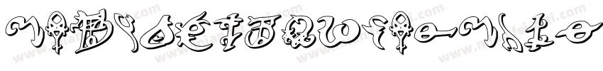 DevilsTongue3DItalic-qZZ3r字体转换