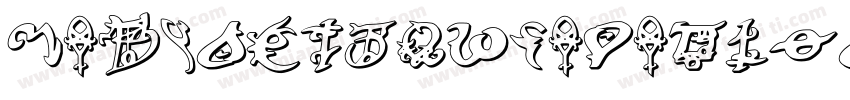 DevilsTongueLeftalic-GOOKG字体转换