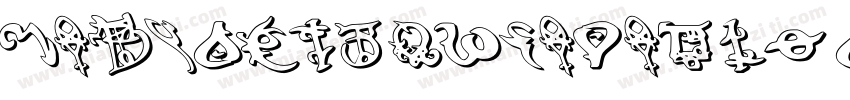 DevilsTongueLeftalic-GOOKG字体转换