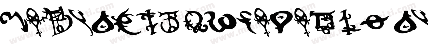 DevilsTongueLeftalic-GOOKG字体转换