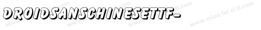 DROIDSANSCHINESETTF字体转换