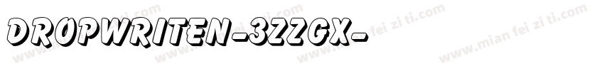 Dropwriten-3zzgX字体转换