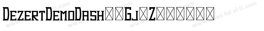 DezertDemoDash-1Gj6Z字体转换