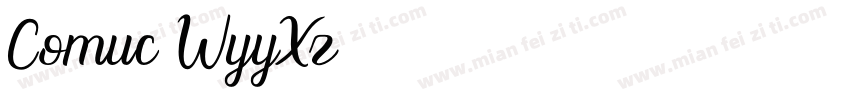 Comuc-WyyXz字体转换