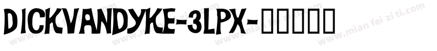 Dickvandyke-3lPX字体转换