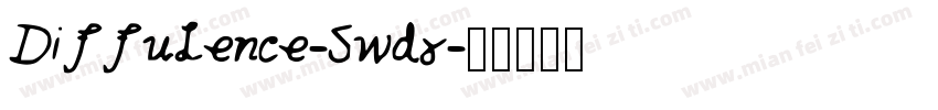 Diffulence-5wdx字体转换