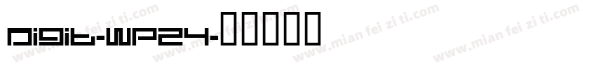 Digit-WpZ4字体转换