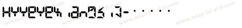 HYYeYeXiangSiJ字体转换