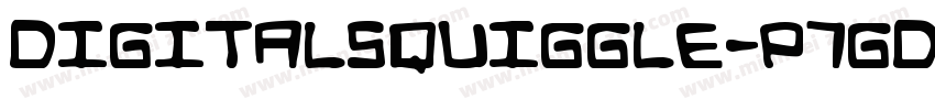 DigitalSquiggle-p7gdZ字体转换
