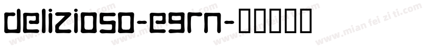 Delizioso-eGRn字体转换