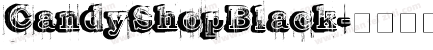 CandyShopBlack字体转换