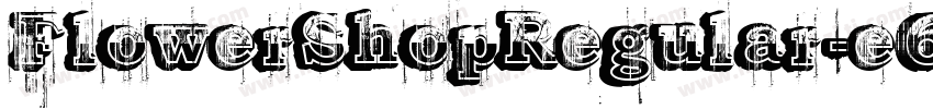 FlowerShopRegular-e6mx字体转换