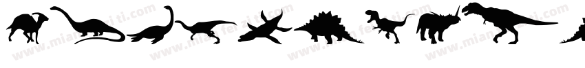 DingOSaurs-7arw字体转换