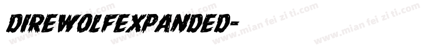 DireWolfExpanded字体转换