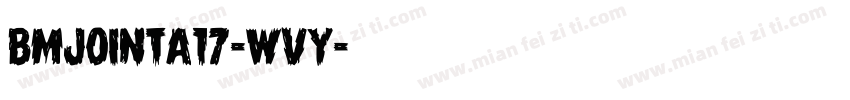 BmJointA17-WvY字体转换