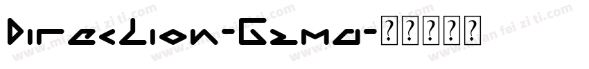 Direction-Gzma字体转换
