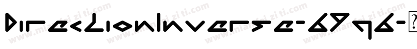 DirectionInverse-69q6字体转换
