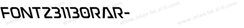 font231130rar字体转换