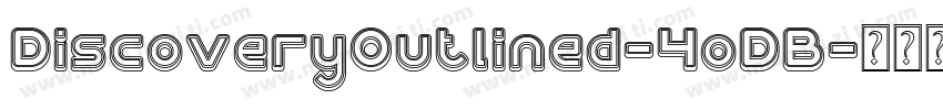 DiscoveryOutlined-4oDB字体转换