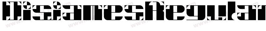DisjamesRegular-j2OO字体转换