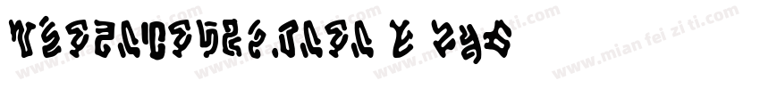 DisneysZombese-p7gAr字体转换