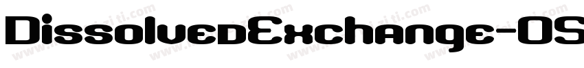 DissolvedExchange-057R字体转换