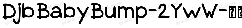 DjbBabyBump-2YwW字体转换