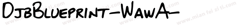 DjbBlueprint-WawA字体转换