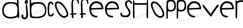 DjbCoffeeShoppeVenti-A1Lm字体转换