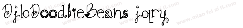 DjbDoodlieBeans-jqry字体转换