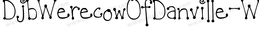 DjbWerecowOfDanville-Wr6A字体转换