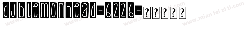 DjbLemonHead-6226字体转换