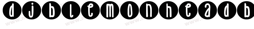 DjbLemonHeadBold-ynn5字体转换