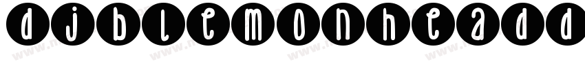 DjbLemonHeadDots-veK9字体转换
