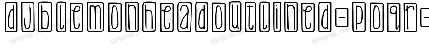 DjbLemonHeadOutlined-pOqR字体转换