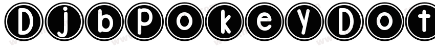 DjbPokeyDots-6G96字体转换