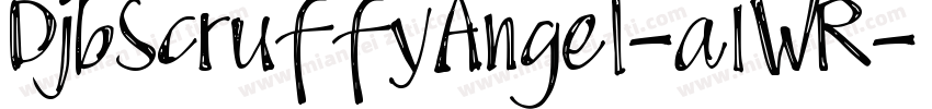 DjbScruffyAngel-a1WR字体转换