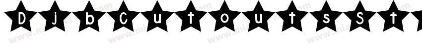 DjbCutoutsStarsBold-8qrA字体转换