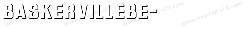 BaskervilleBE字体转换