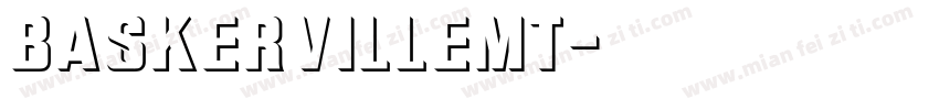 BaskervilleMT字体转换