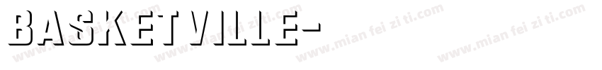 Basketville字体转换
