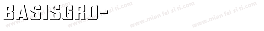basisgro字体转换