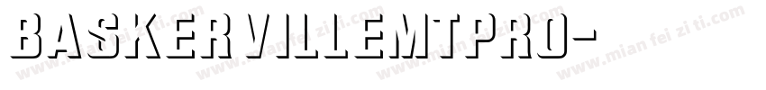 baskervilleMTpro字体转换